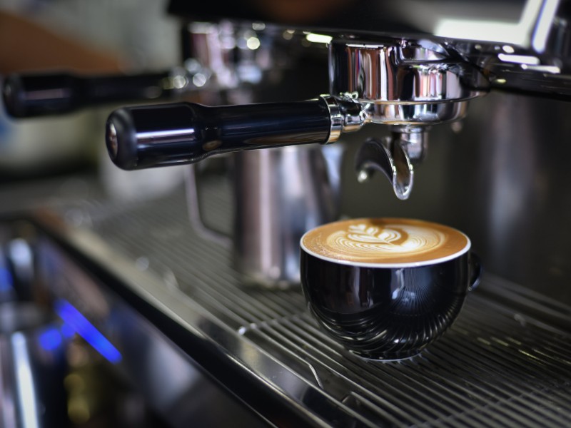 Freshly served coffee for corporate hospitality